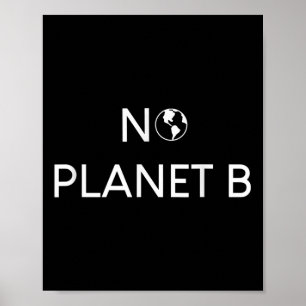 Poster Protection de l'environnement sans planète B