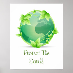 Poster Protéger La Terre