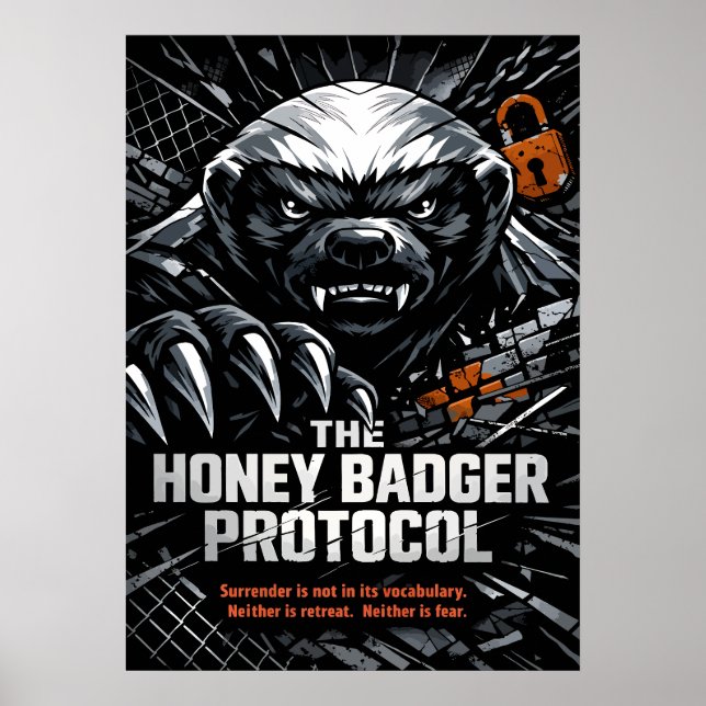 Poster Protocole Ratel des Honey (Devant)