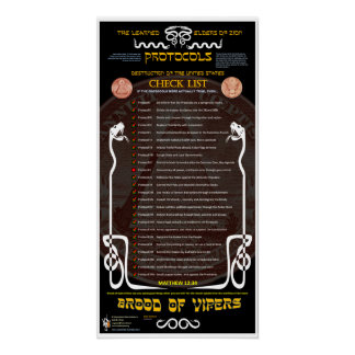 Poster Protocoles de Sion