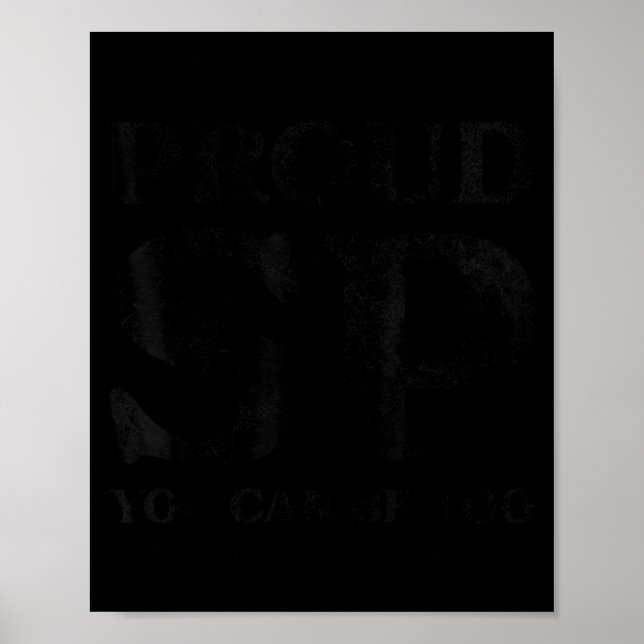 Poster Proud Sp Anti Scientology Funny Quote Idea  (Devant)