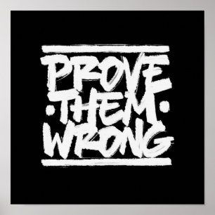Poster Prouvez-Les Mal