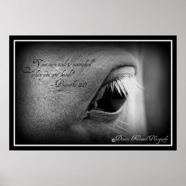 Poster Proverbes 11:17 (Devant)