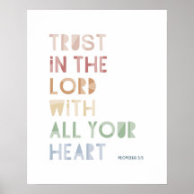 Proverbes 3:5 Aie confiance dans l'Éternel de tout