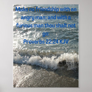 Poster Proverbes conseils utiles