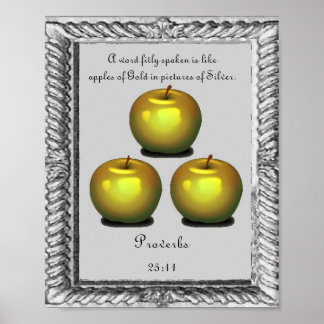 Poster proverbes d'affiches bibliques