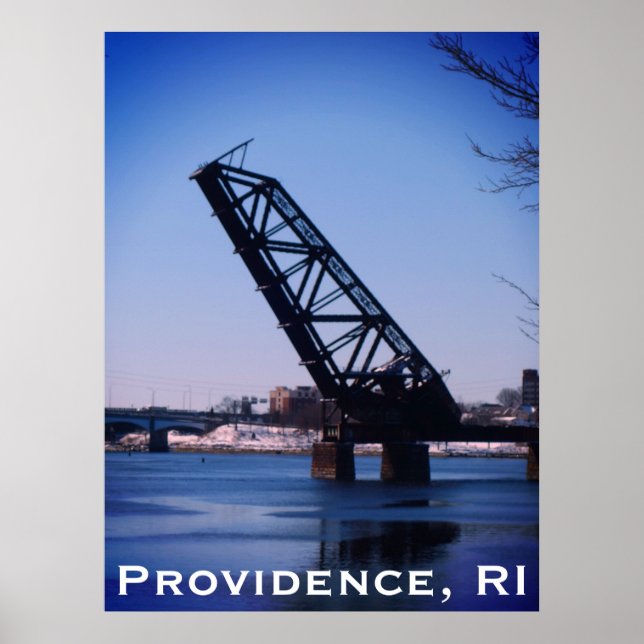 Poster Providence, RI 'Stuck-Up Bridge' (Devant)