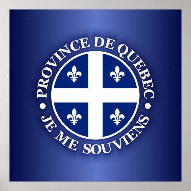 Poster Province de Québec (Devant)