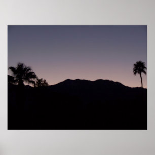 Poster PS, je t'aime, Palm Springs, Montagnes