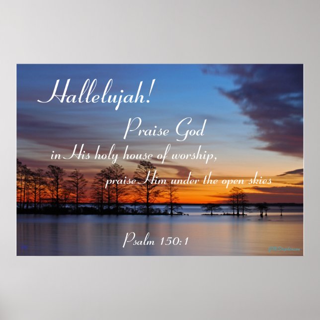 Poster Psa 150:1 (Devant)