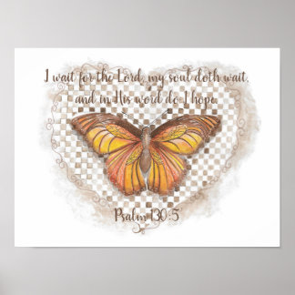 Poster Psalm 130:5
