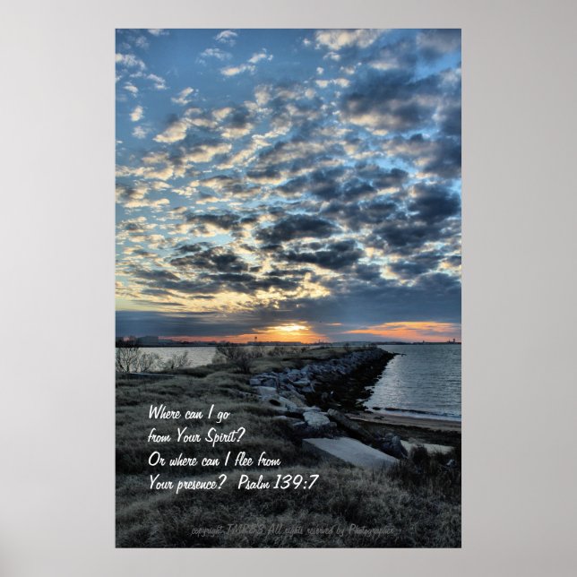 Poster Psalm 139 (Devant)