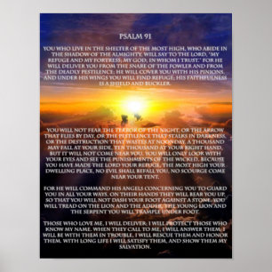 POSTER PSALM 91