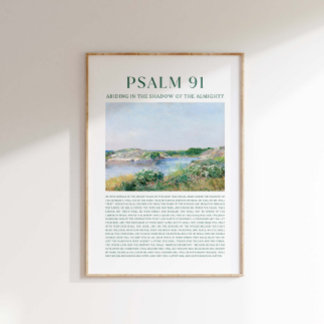 Poster Psalm 91 