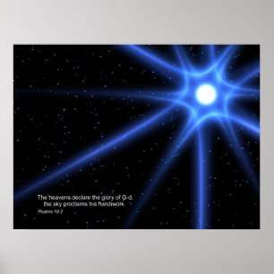 Poster Psalms 19:2