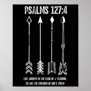 Poster Psaume 127 ; 4 Fête des mères Christian B