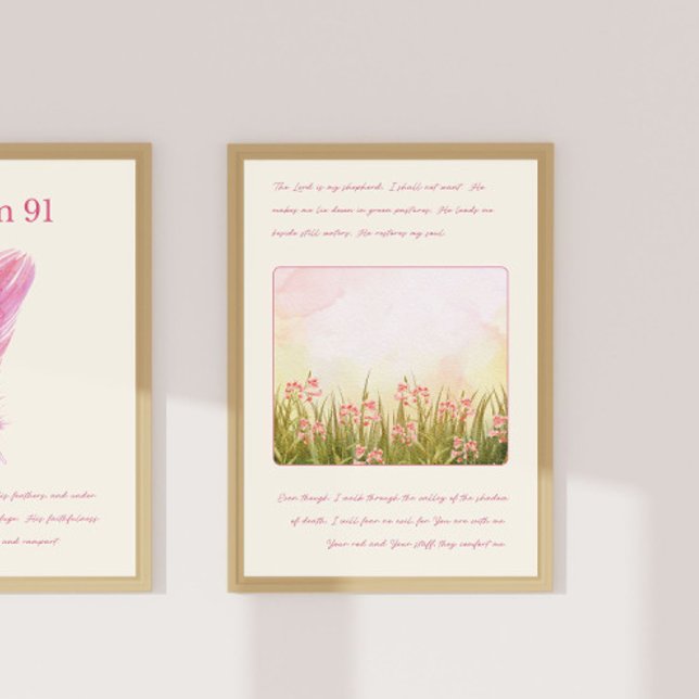 Poster Psaume 23 (Créateur téléchargé)