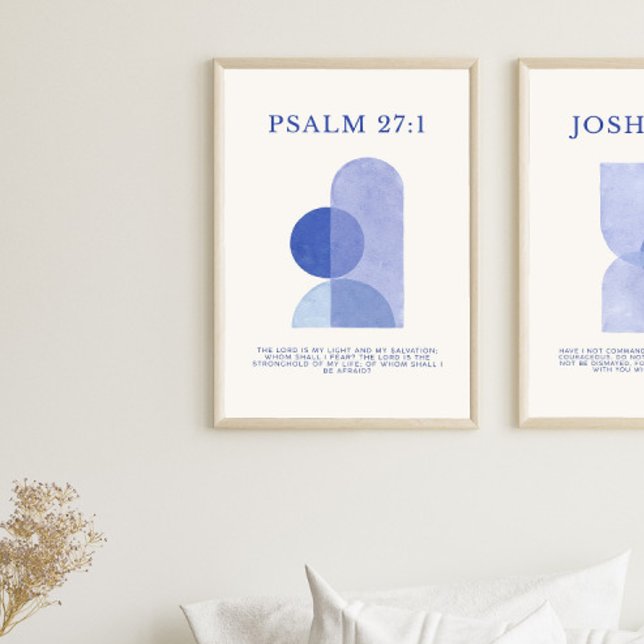 Poster Psaume 27:1 (Créateur téléchargé)