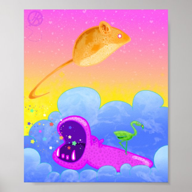 Poster Pskychedélique (Devant)