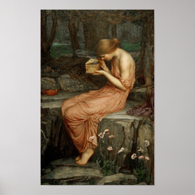Poster Psyche Ouverture du Golden Box Waterhouse (Devant)
