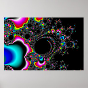 Poster Psychedelace - Fractale