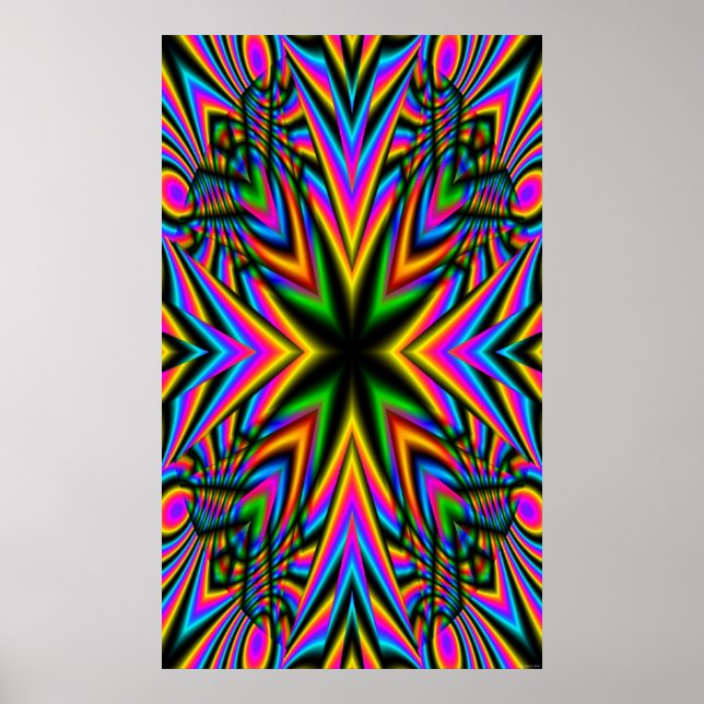 Poster Psychedelia 3 (Devant)