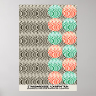 Poster Psychedelia Standard Ad Infinitum