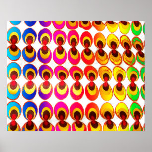 Poster Psychedelic fabric