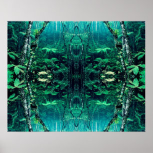 Poster Psychedelic Rainforest