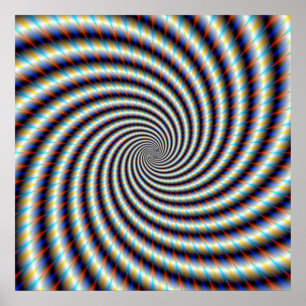 Poster Psychedelic Swirl