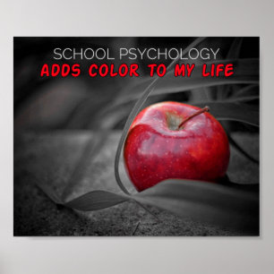 Poster Psychologie Scolaire Ajoute De La Couleur À Mon Af