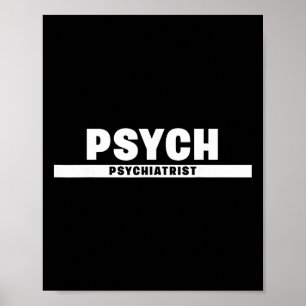 Poster Psychologue certifié par le conseil de santé menta