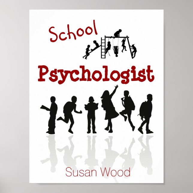 Poster Psychologue Scolaire Personnalisé (Devant)