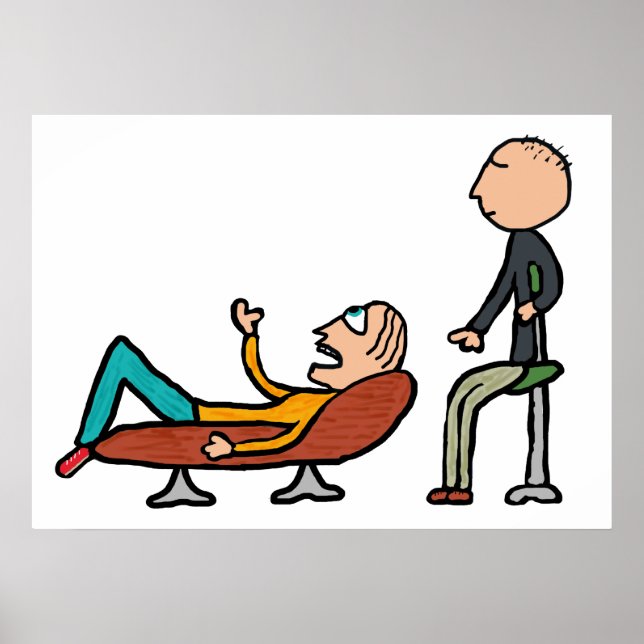 Poster Psychothérapie Conseil et thérapie (Devant)