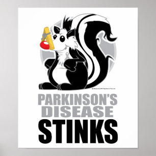 Poster Puanteurs de :maladie de Parkinson
