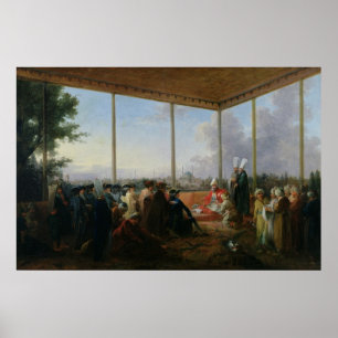 Poster Public donné à Constantinople