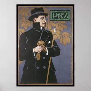 Poster Publicité d'appareillage Vintage PKZ