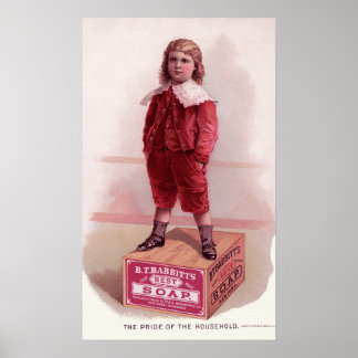 Poster Publicité de savon Babbitts
