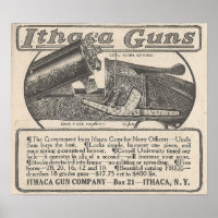 Publicité Ithaca Sur Armes 1913