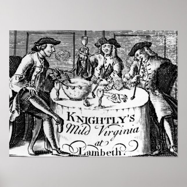 Poster Publicité pour 'Knitly's Mild Virginia (Devant)
