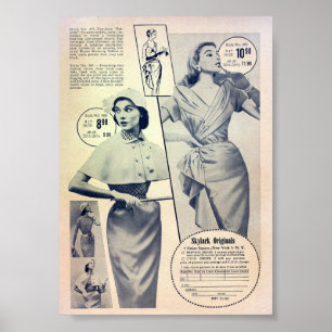 Poster Publicité vintage