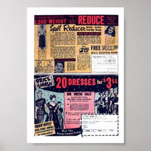 Poster Publicité vintage