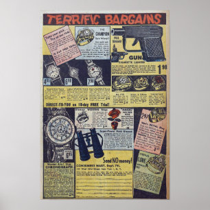 Poster Publicité vintage