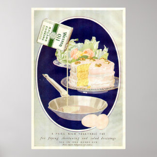 Poster Publicité vintage : Aliments et boissons