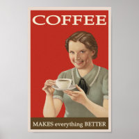Publicité Vintage café