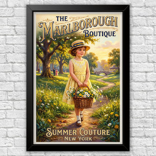 Poster Publicités de mode pour enfants des années 1920