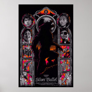 Poster Puce en argent