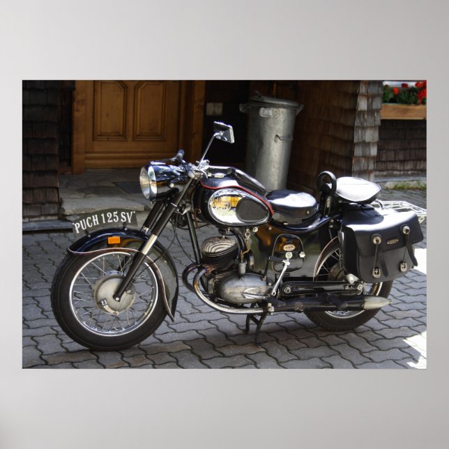 Poster Puch 125 SV (Devant)