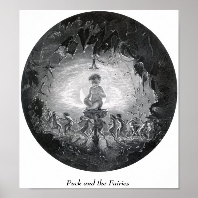 Poster Puck et les fées (Devant)