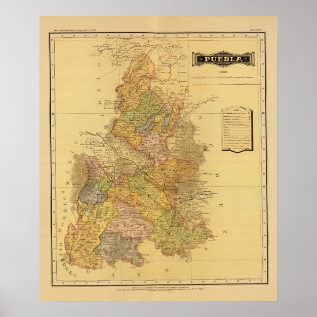 Poster Puebla (Devant)